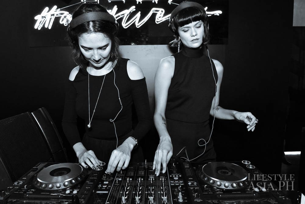 Ornusa Cadness and Sanya Smith aka The Zombettes, wearing Tiffany Hardwear