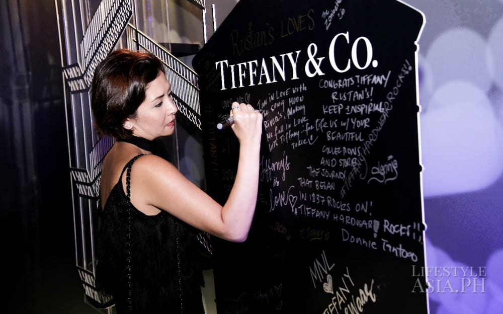 Cat Arambulo, writing on Tiffany Graffiti wall