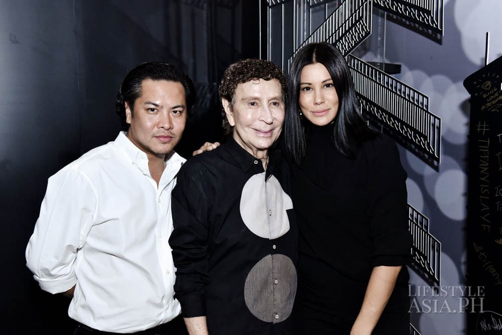 Ferdi Salvador, Maurice Arcache, and Tricia Centenera