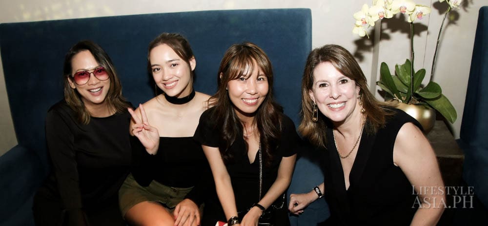 Jenni and Aryanna Epperson, with Tiffany & Co’s Carolyn Giang and Erika Kerner