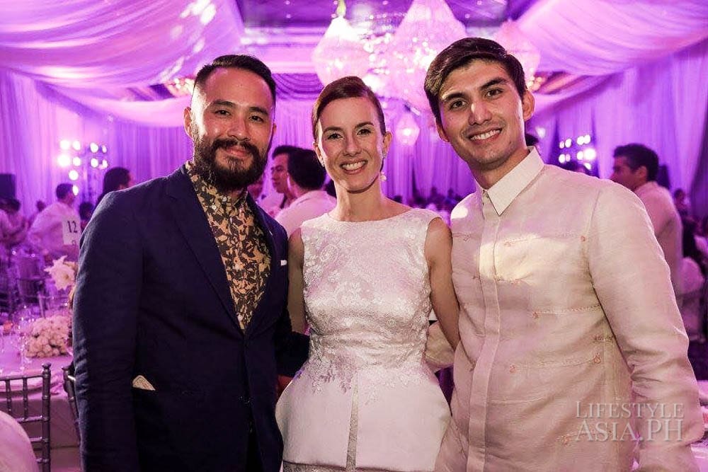 Cory Quach with the newlyweds