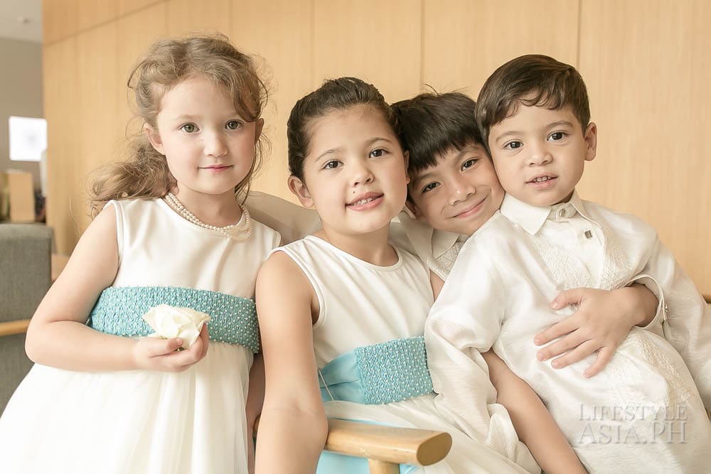 Amelie and Dylan Walker, Quint and Gavin Marty