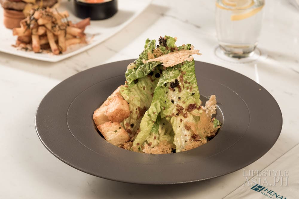 Scents of truffle can be tasted in the hotel's signature caesar salad