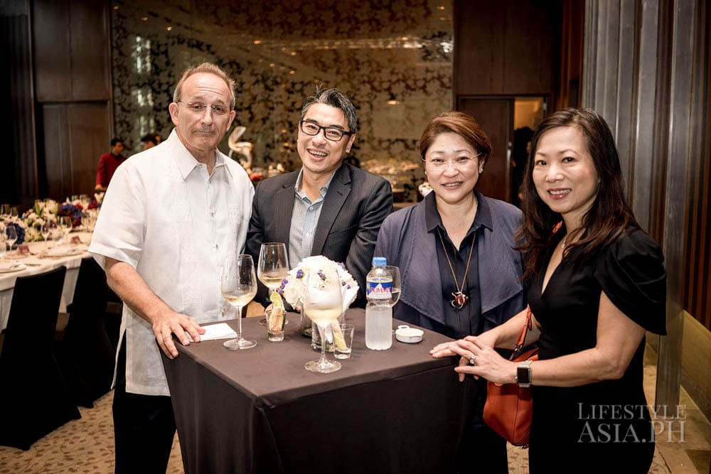Target Display's Felix Fiechter, Suy Sing's Joel Tan, Mrs. Angeline Fiechter, Mrs. Tina Tan