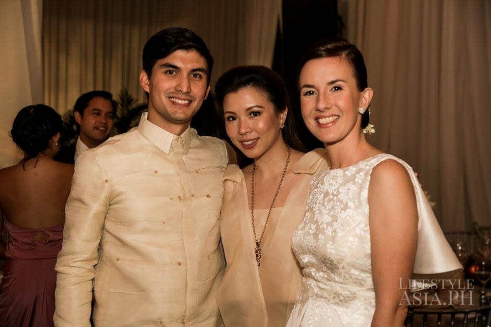 The Groom, Carissa Chan and the Bride