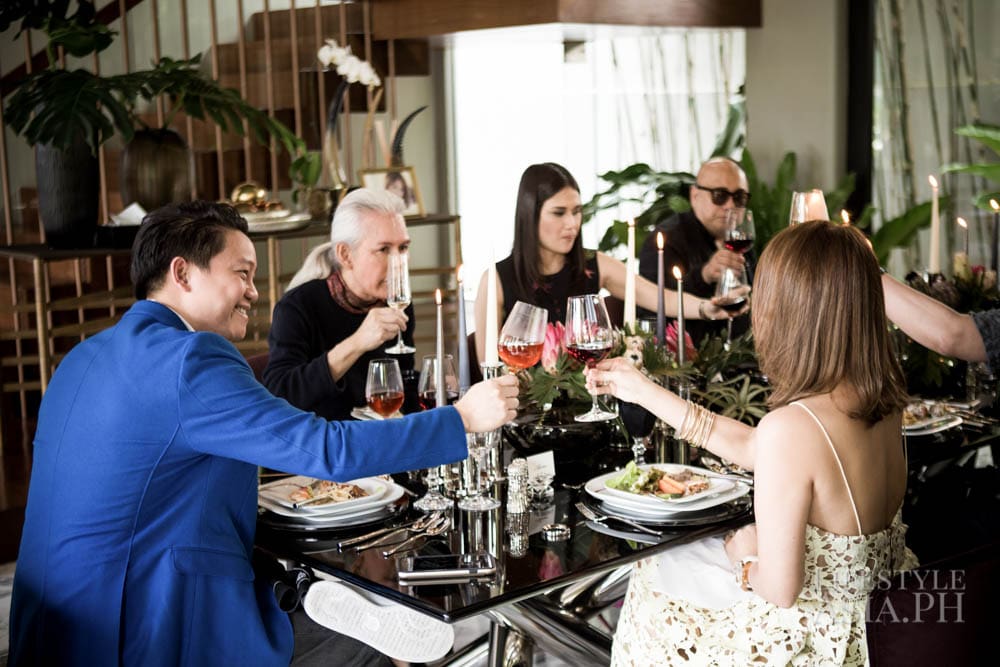 Despite the early hour, there is always reason for a toast to celebrating friendships