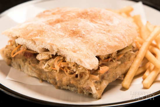 The BXU, or Butuan lechon sandwich