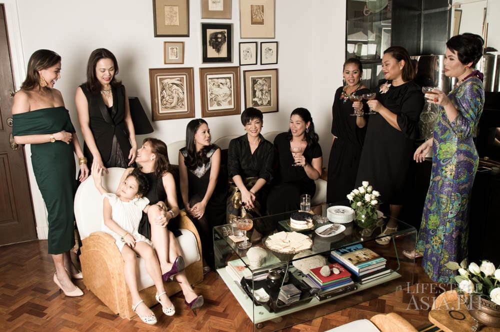 The private room club likes to gather in homes or function rooms of locales