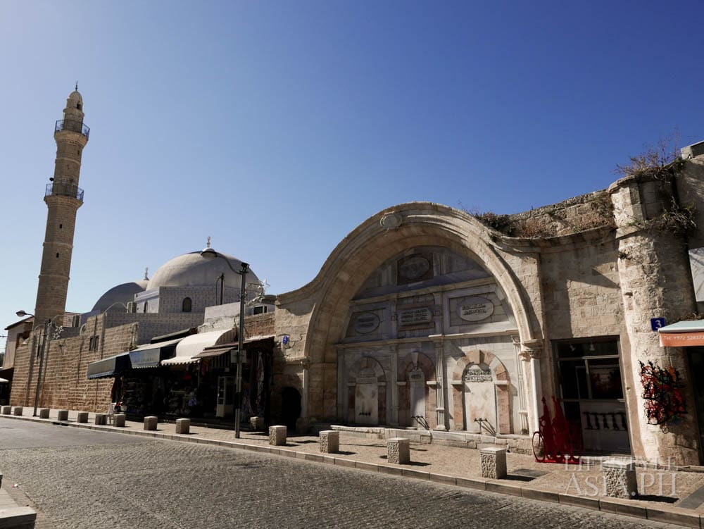 There are several sebils or water fountains around Jaffa built during the Ottoman Empire for ritual purification before prayer