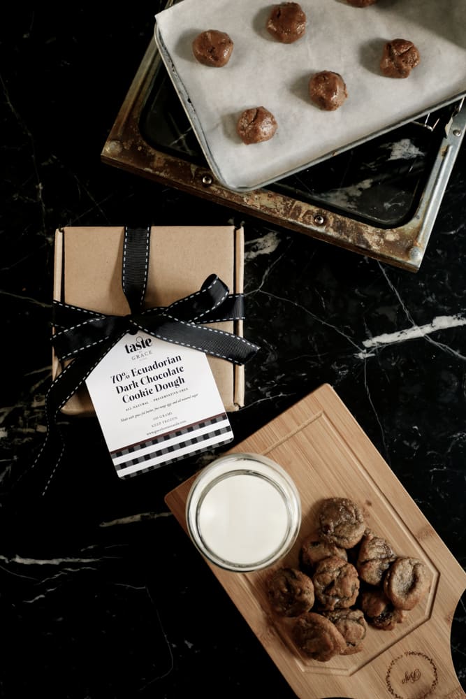 70% Ecuadorian Dark Chocolate Cookies