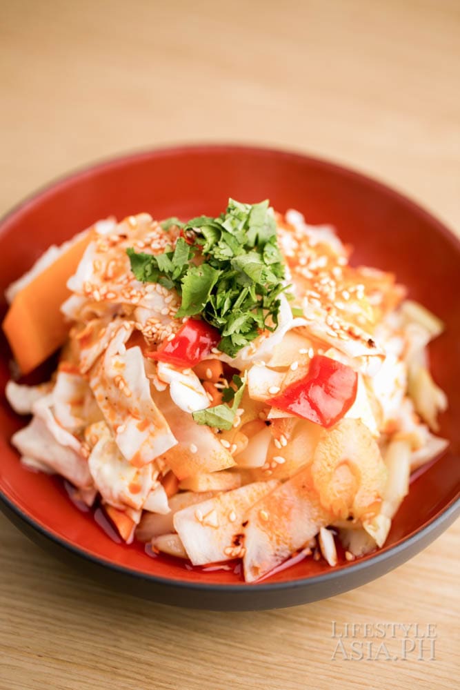 Pickled Cabbage and Mixed Vegetables