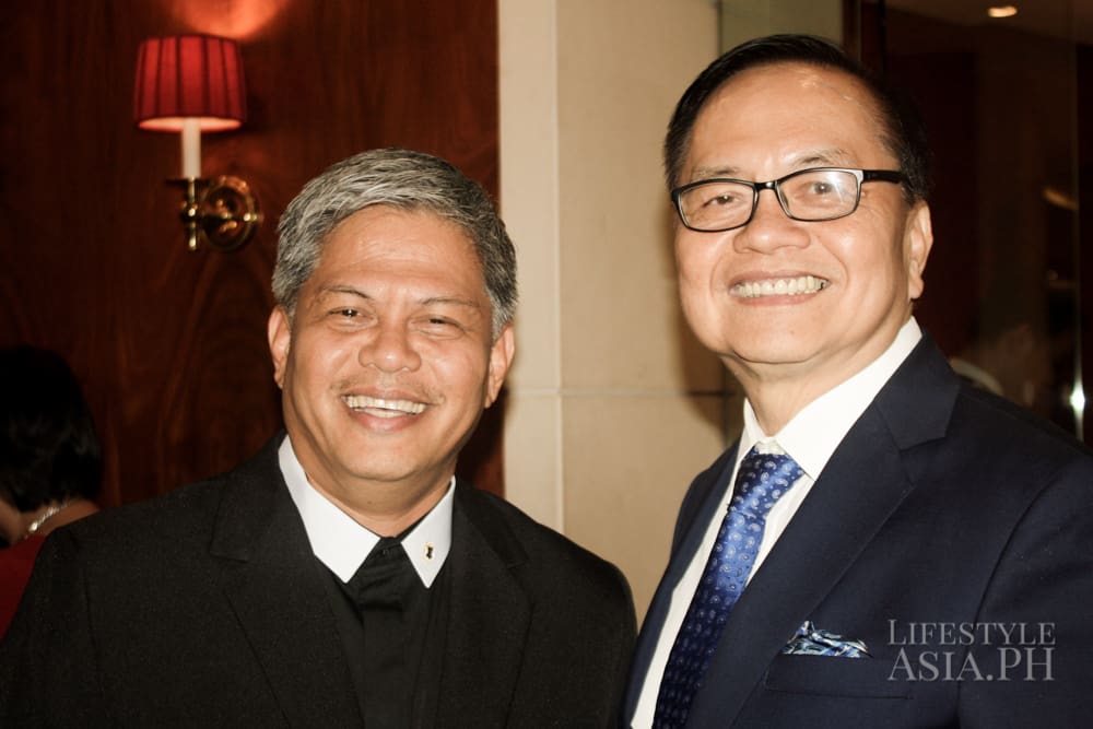 Br. Armin Luistro FSC and Aniceto Sobrepeña