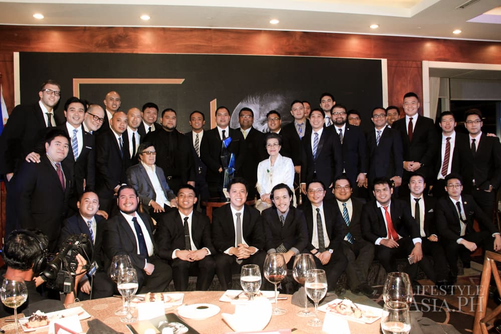 Mr. And Mrs. George Ty with JCI Manila members