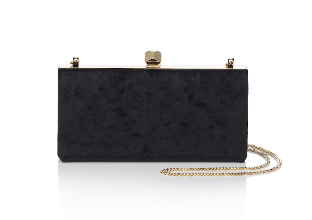 Jimmy Choo Celeste-crusted Velvet Bag