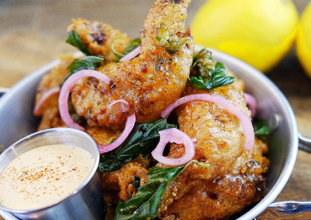 Spicy Chicken Wings from Souv! by Cyma; IMAGE: photo grabbed from their Facebook page