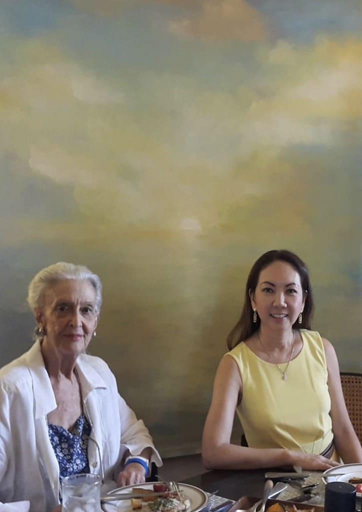 Betsy Westendorp and Lifestyle Asia Editor in Chief Anna Isabel C. Sobrepeña