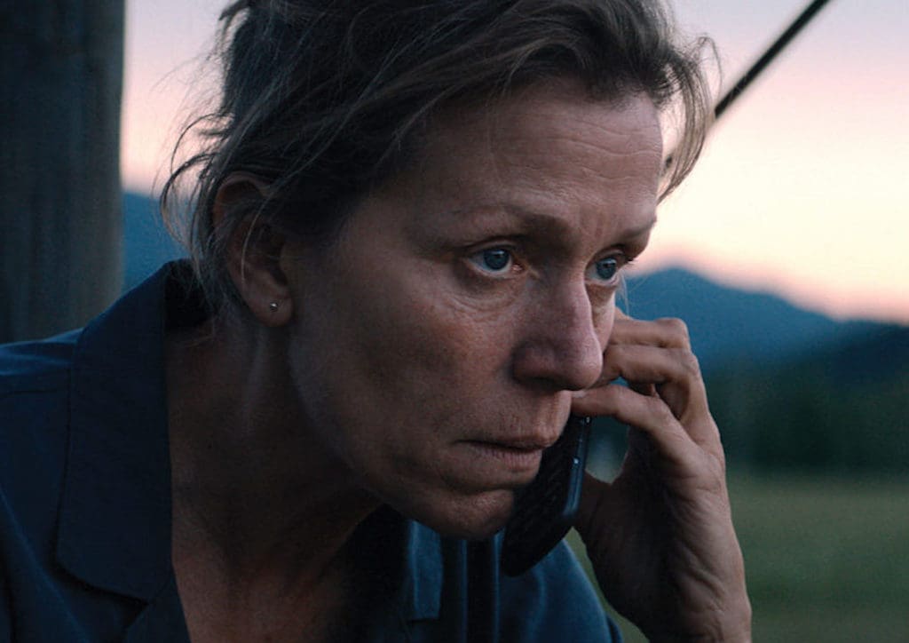 Frances McDormand, Three Billboards Outside Ebbing Missouri