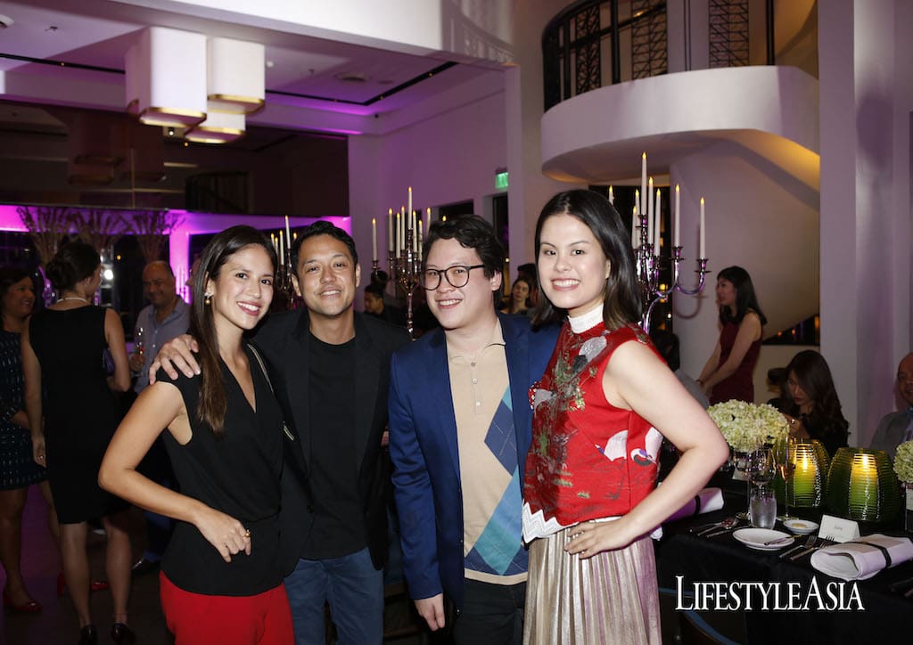Marion and Martin de Guzman, Lifestyle Asia's Chino R. Hernandez and Sara Siguion-Reyna