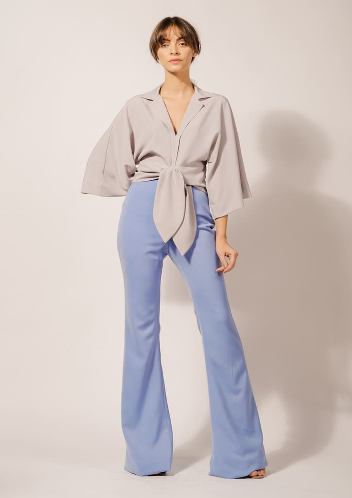 Atelier Patty Ang MARA Top Grey