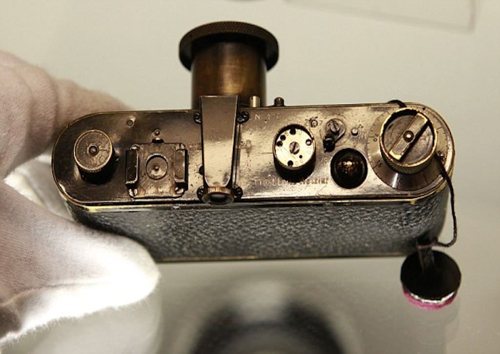 Esteemed photojournalists Robert Capa and Henri Cartier-Bresson used this Leica model to shoot some of their groundbreaking work; IMAGE courtesy of The Daily Mail 