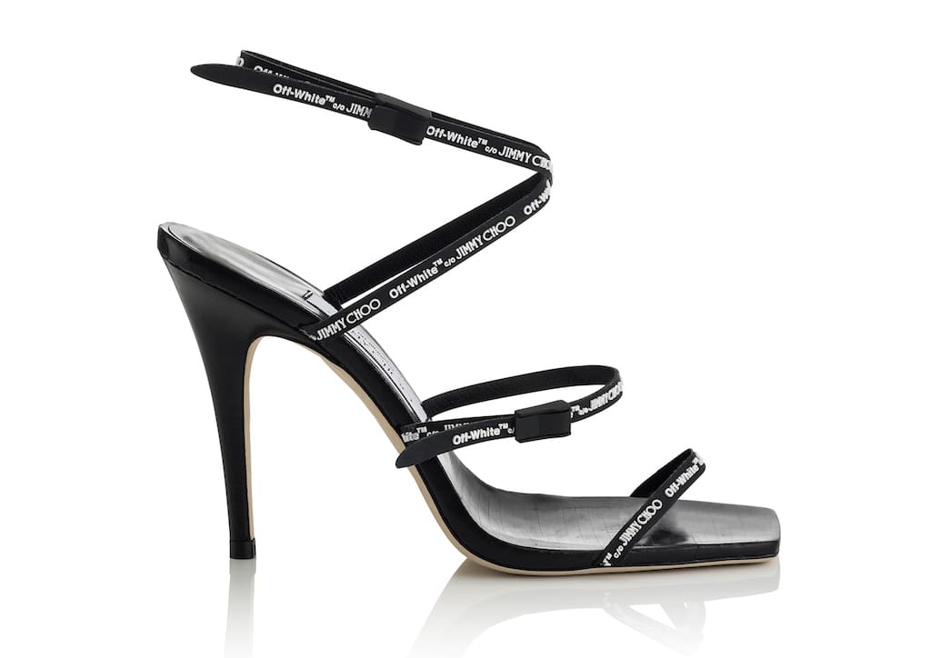 Jimmy Choo x Off-White™ SS18 - Jane 100 - Rubber, Leather - Black J