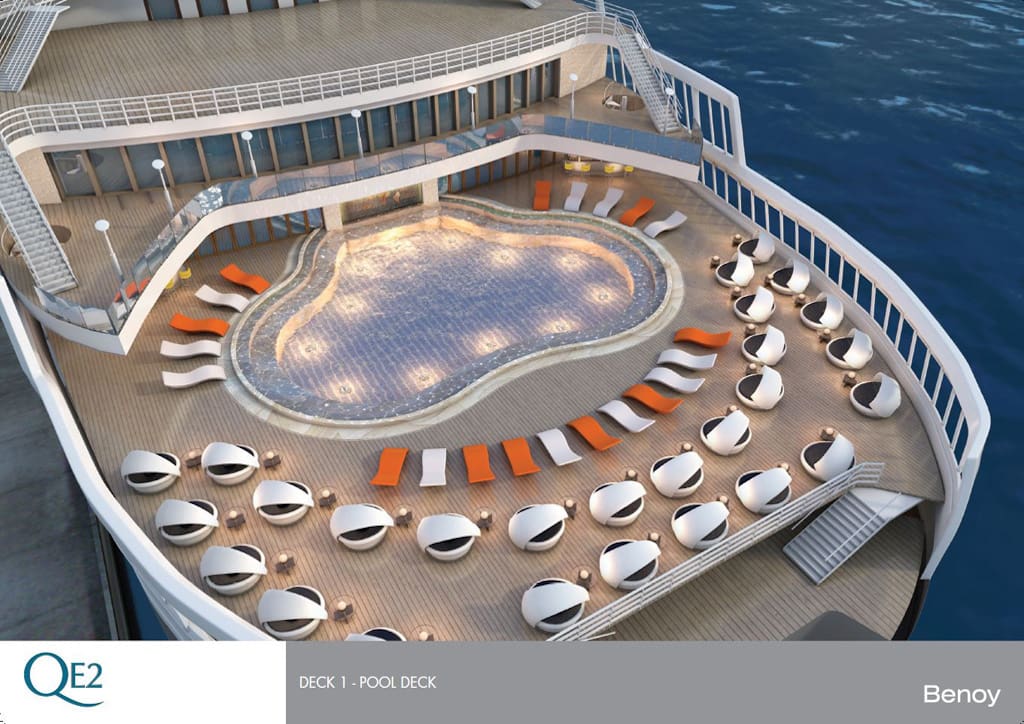 Pool Deck (Photograph courtesy of QE2desgin.com)