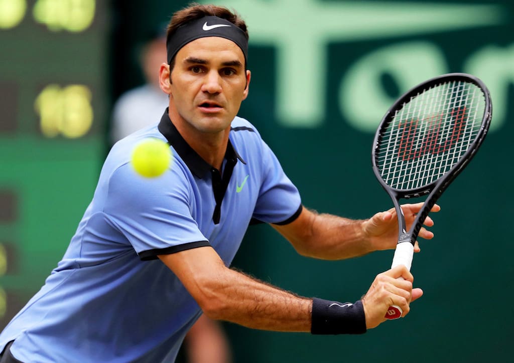 Roger Federer (Photograph courtesy of The NY Post)