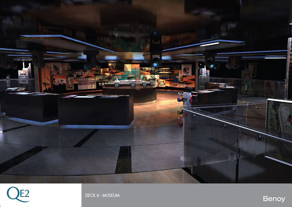 The Deck 6 Museum (Photograph courtesy of QE2desgin.com)