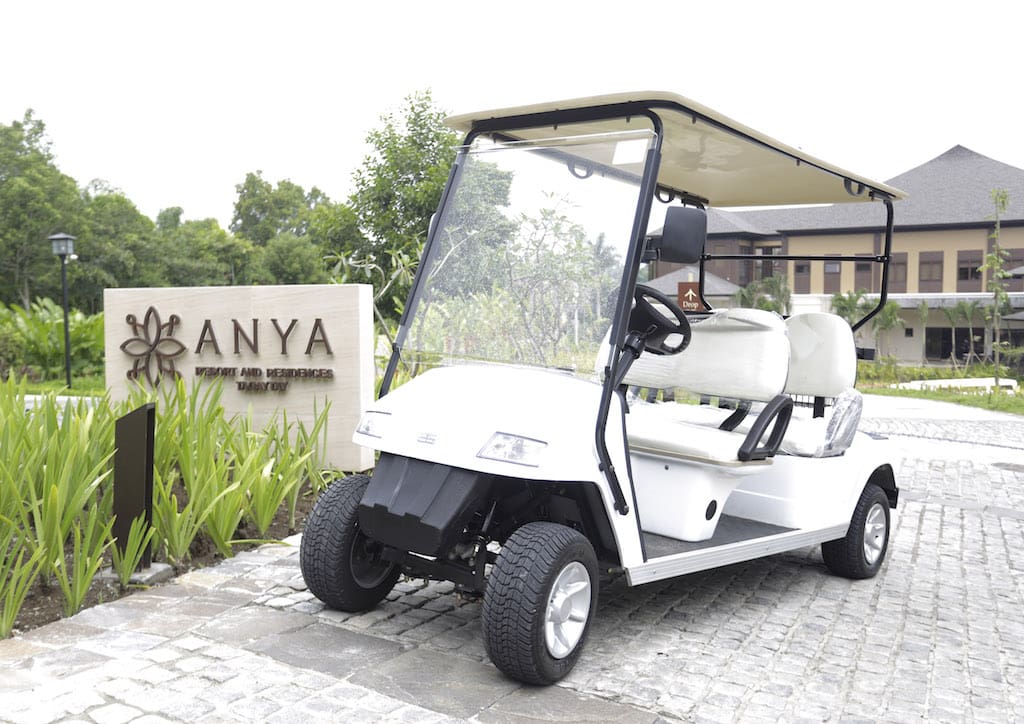 The entrance of Anya Resort Tagaytay