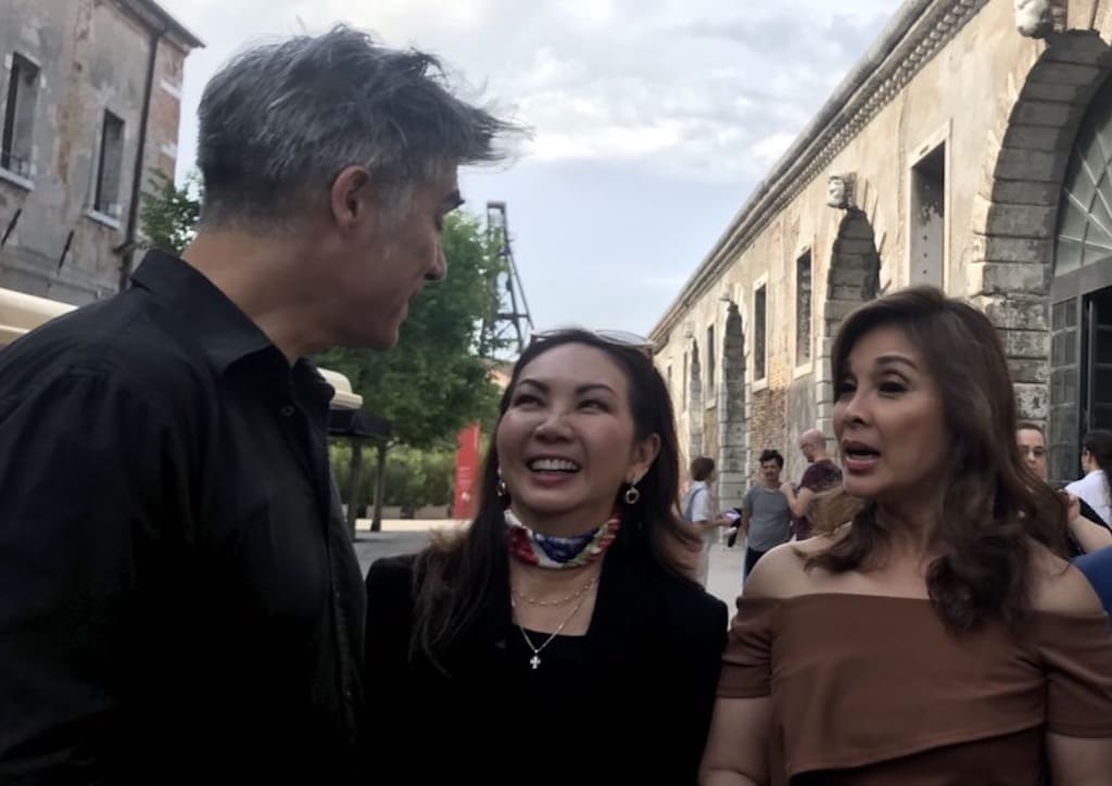 2016 Director of the Venice Architecture Biennale Alejandro Aravena, Lifestyle Asia EIC Anna Sobrepeña, Senator Loren Legarda