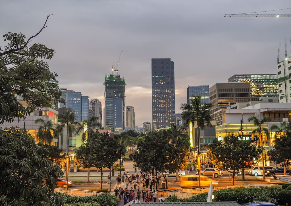 Skyscrapers under construction, Bonifacio Global City, Taguig City (2018). Photo by Jinggo Montenejo for PAVB.