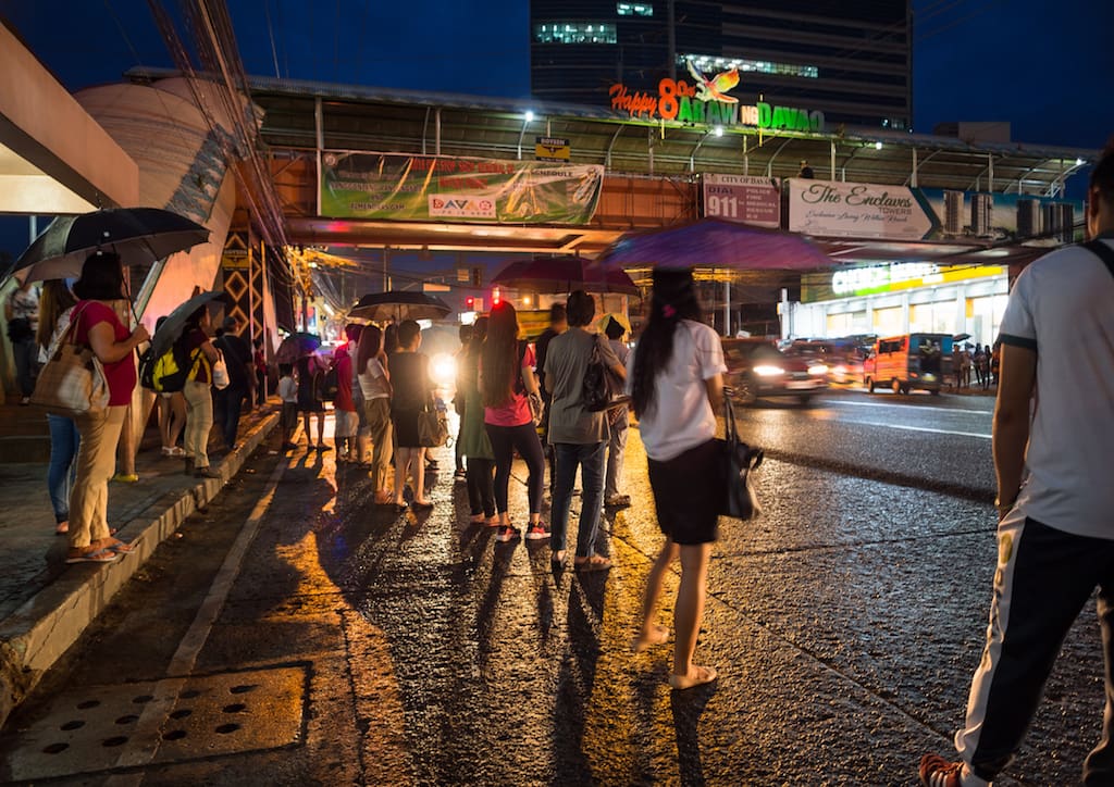 Waiting in the Rain, Davao (2018). Photo by Jinggo Montenejo for PAVB.