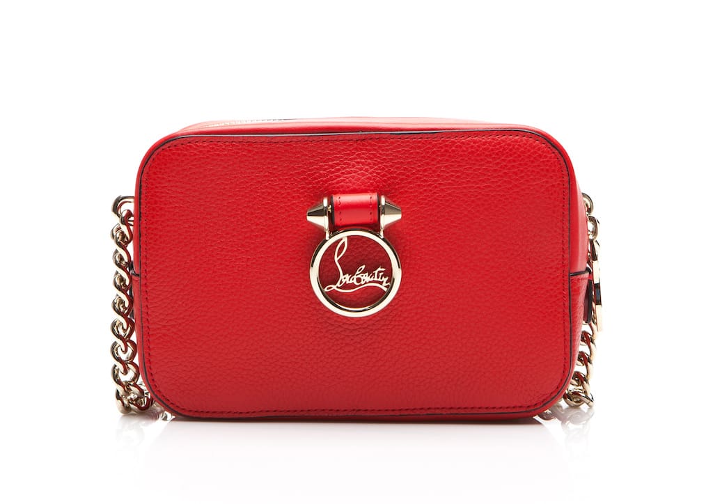 Christian Louboutin SS 2018 Rubylou Mini Calf Empire in Red