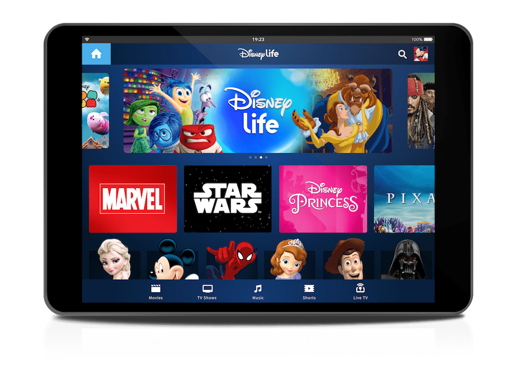 Fans can now enjoy over 350 movies from Disney, Pixar, Marvel and LucasFilms, 5,000 kid’s television episodes, and over 6,000 music tracks from our favorite movies all under the new DisneyLife app