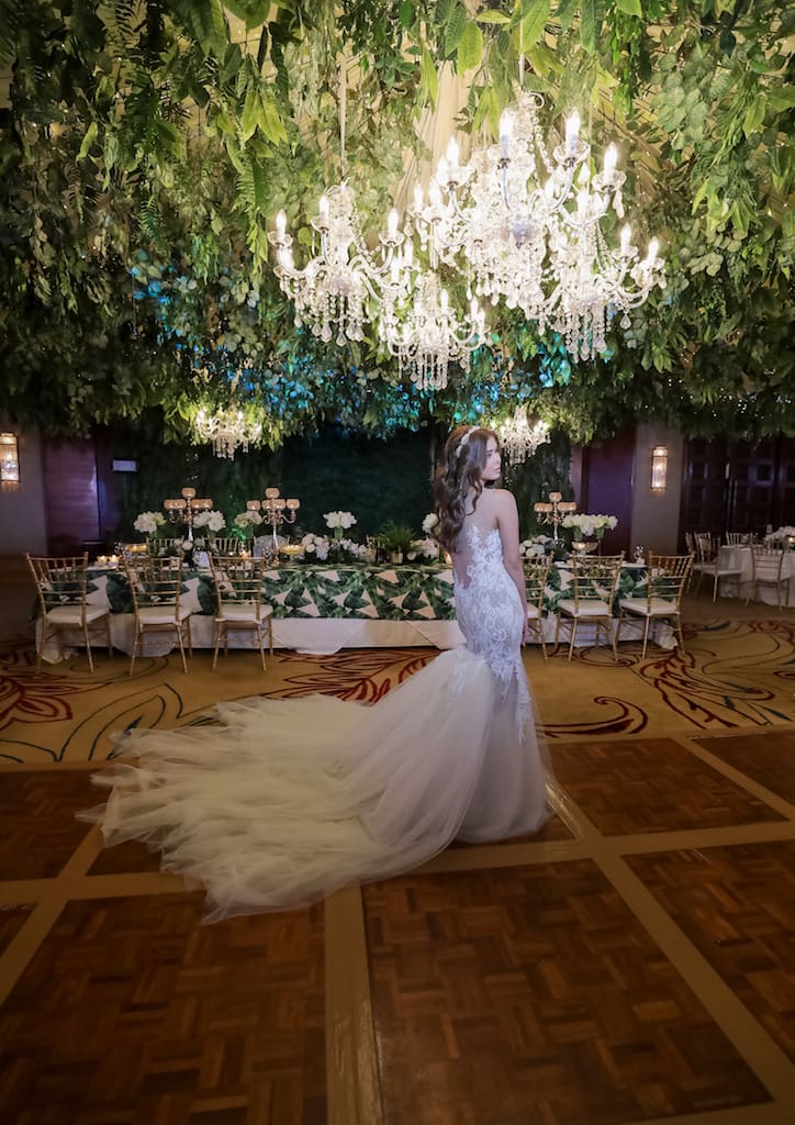 Jam looked gorgeous on her wedding night