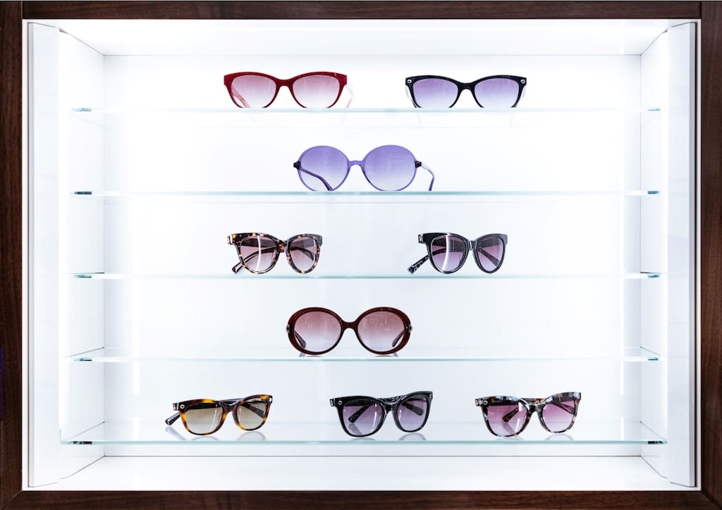 Accessories are also showcased and are for sale 