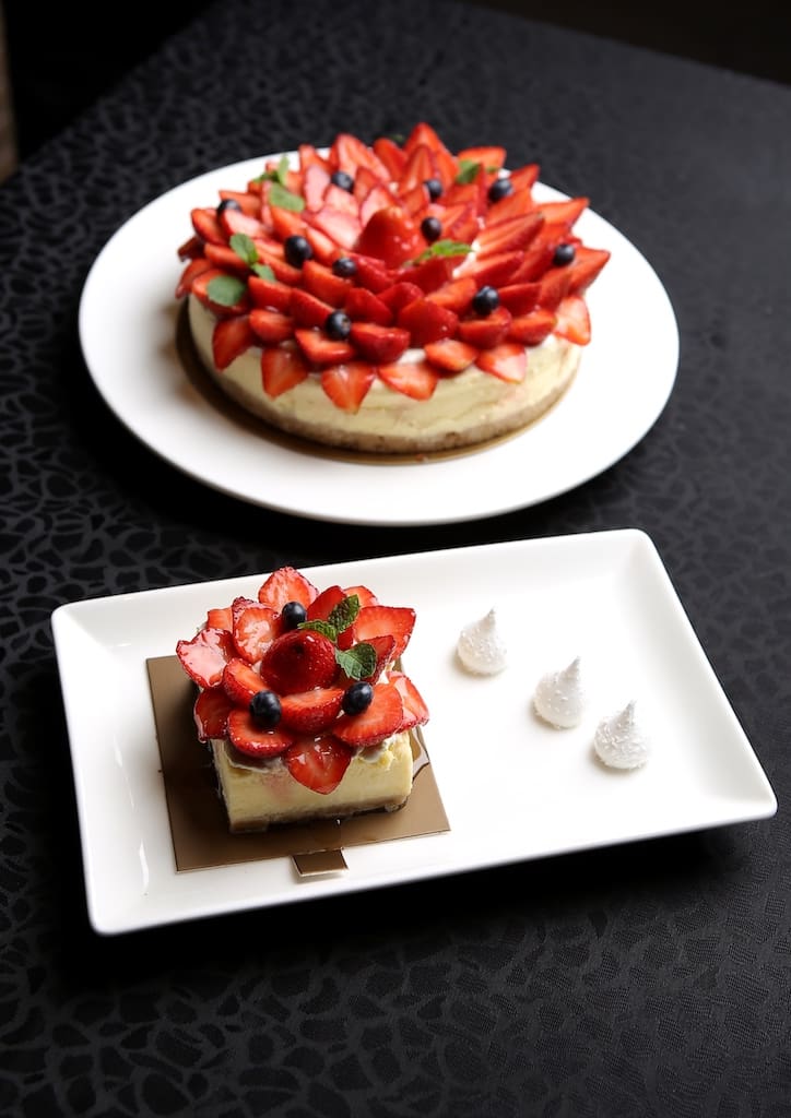 Lotus Strawberry Cheesecake