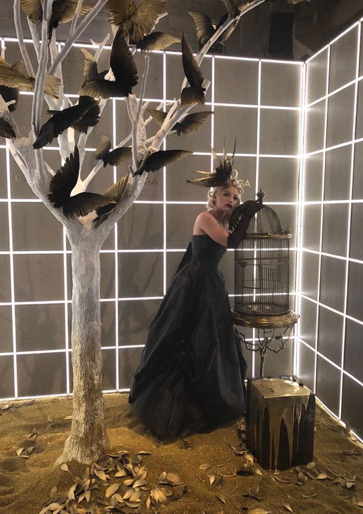 Mirror was the password to gain entry into the launch party held at the Kraftwerk Berlin