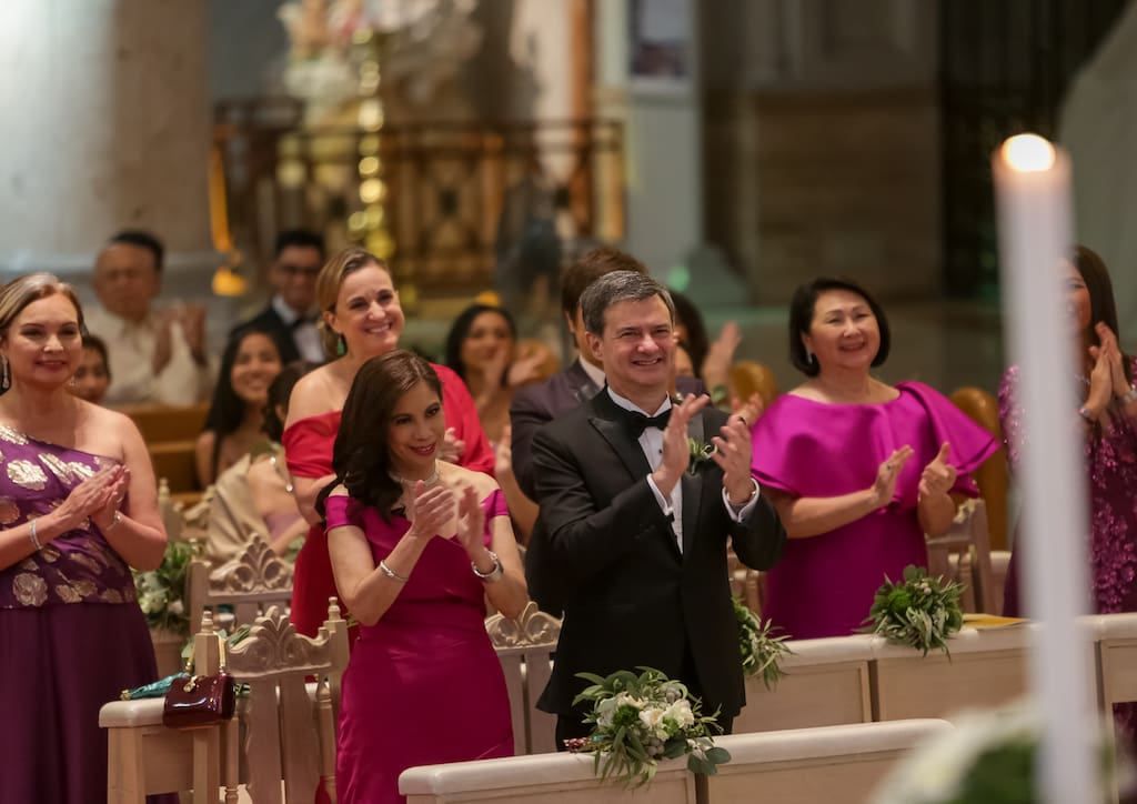 Parents of the Bride Alessandra Squillantini and Enzo Squillantini