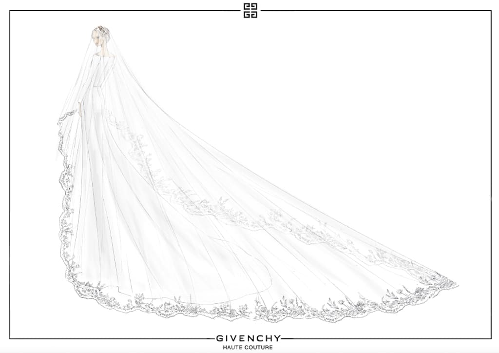 Givenchy Artistic Director Clare Waight Keller designed Meghan Markle's now-iconic gown