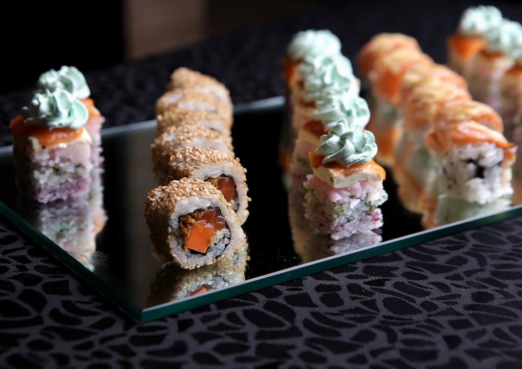 Suzi Abrera’s family favorite Cake Sushi and Curry Salmon Maki prepared in collaboration with Japanese Chef Masaaki Ishigawa
