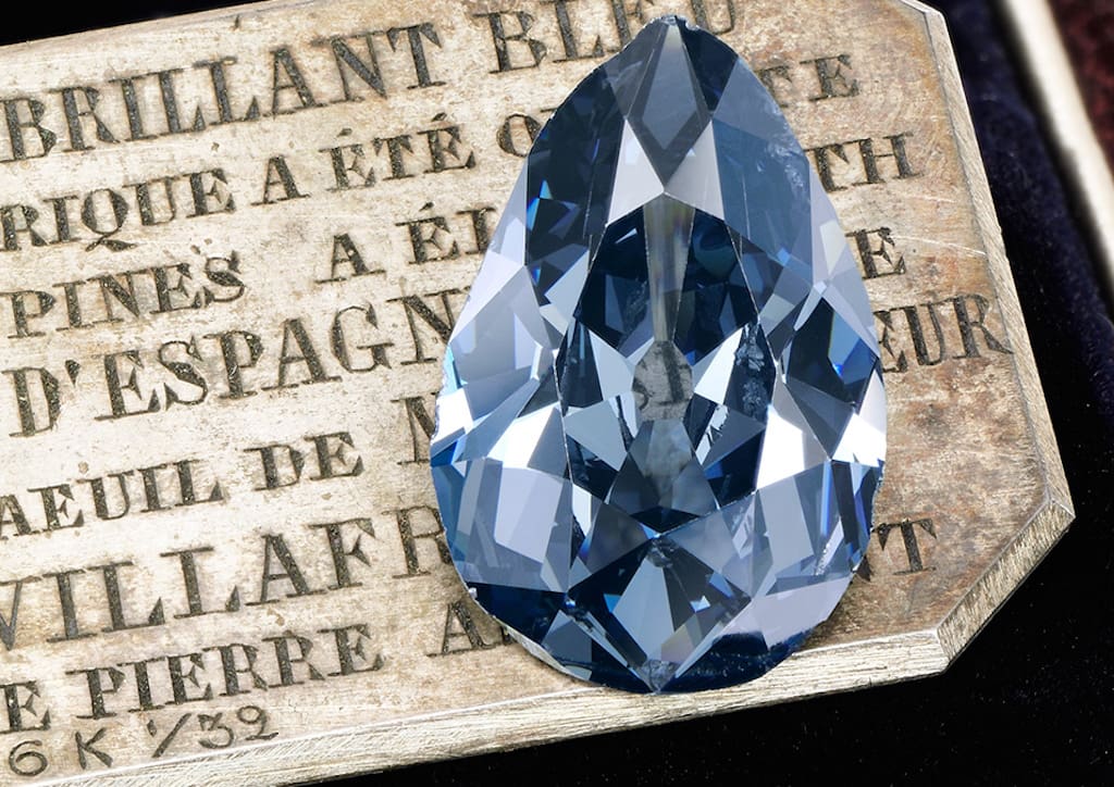 The Farnese Blue (Photograph courtesy of Sotheby's)