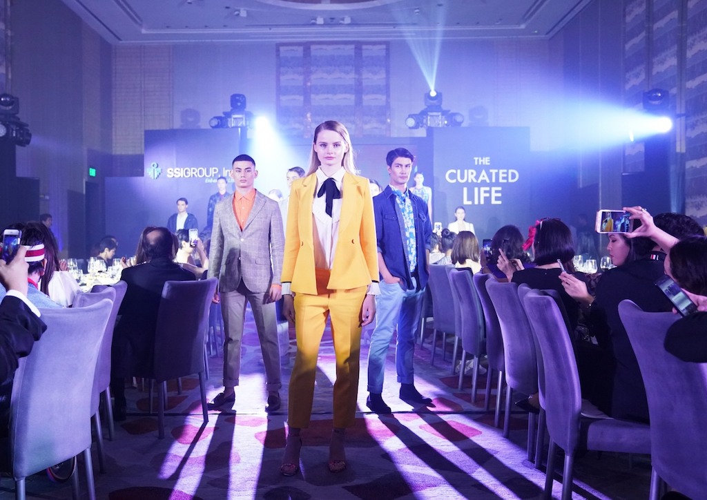 A fashion presentation showing The Currated Life