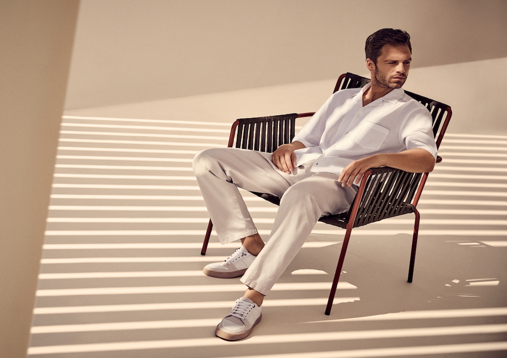 BOSS Spring/Summer 18 Summer Ease campaign starring Sebastian Stan 