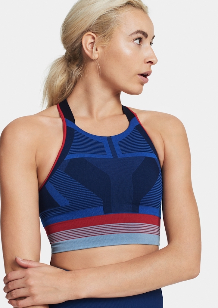 LNDR Spectrum Sports Bra in Cornflower