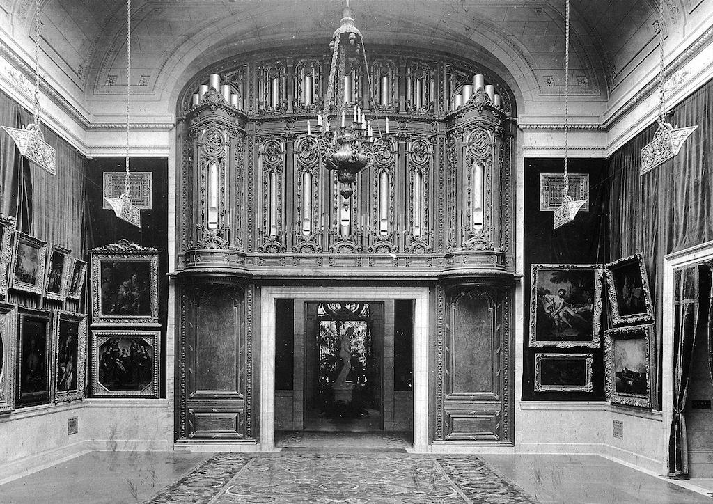 The Clark mansion in New York City was equipped with galleries for an extensive collection of European artwork