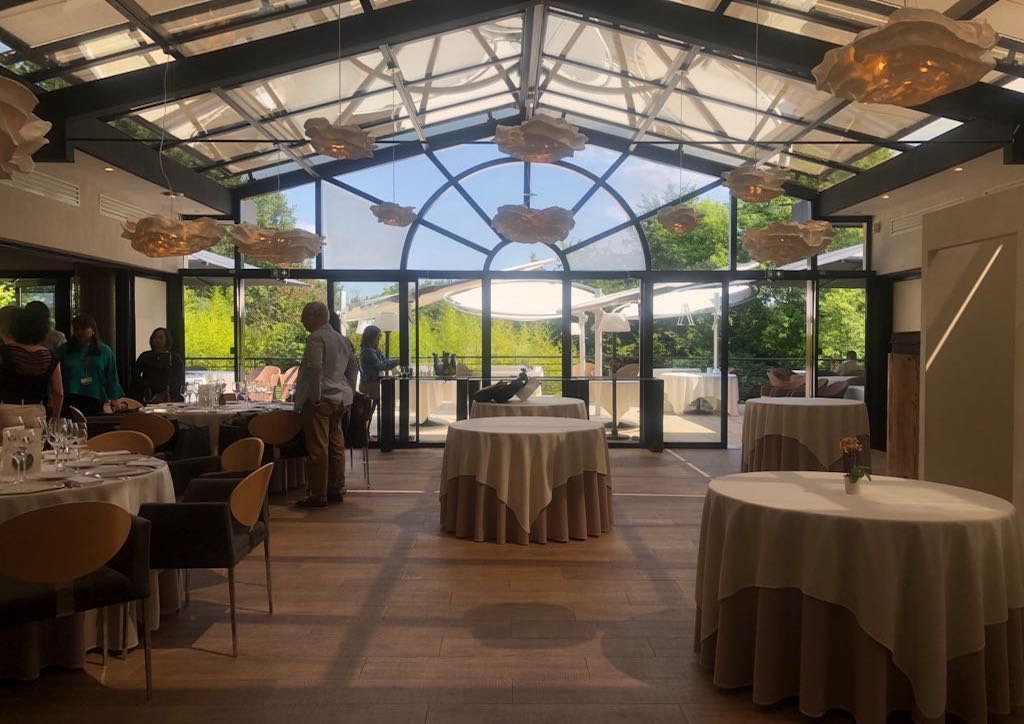 PAL threw a reception in Toulouse before the historic flight