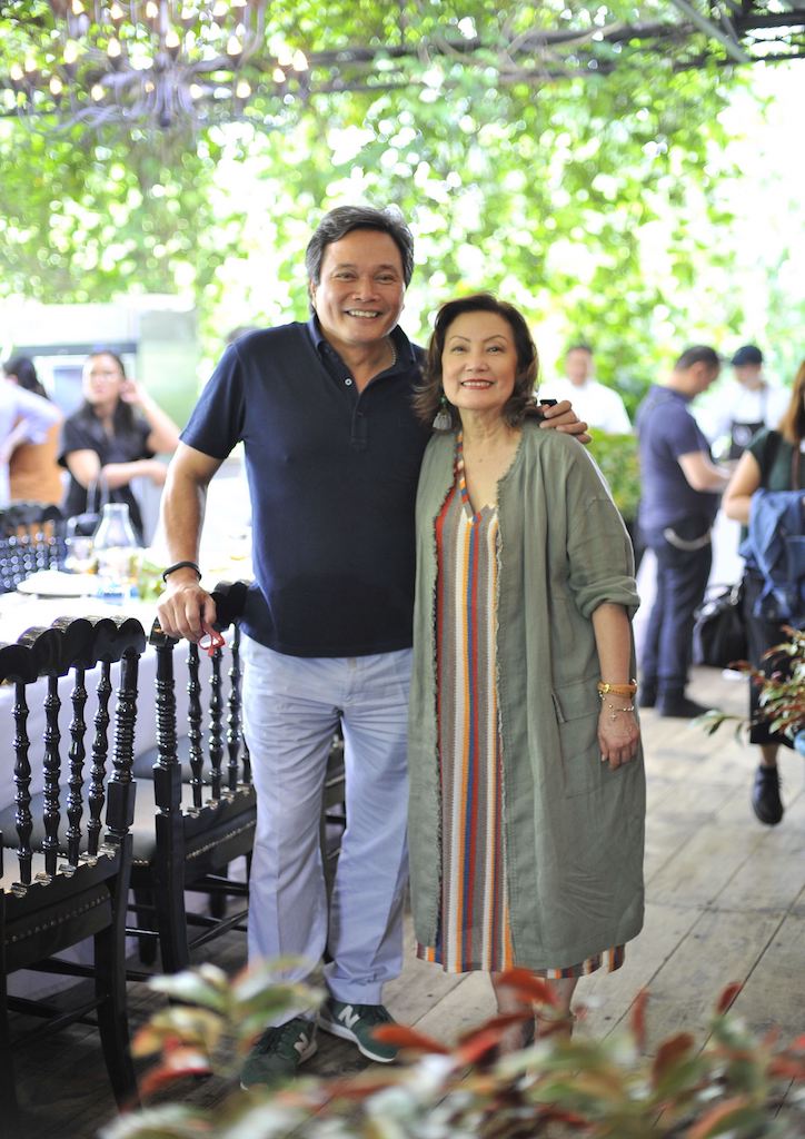 Chef Tonyboy Escalante and Nena Tantoco