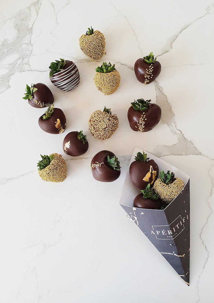 Dark Chocolate Covered Strawberries