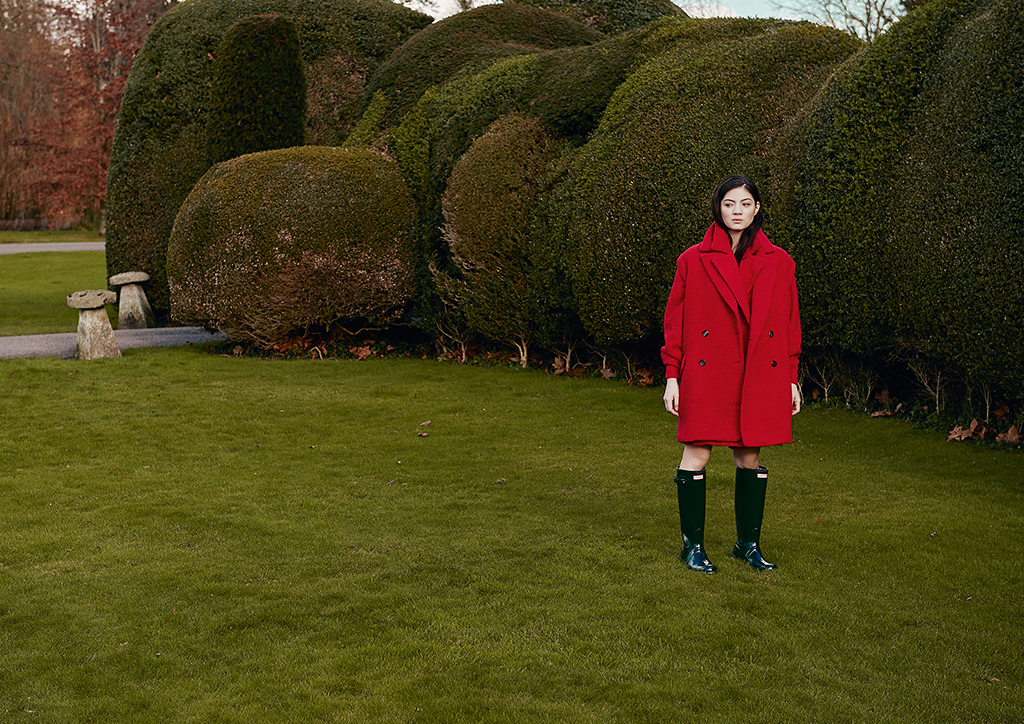 Kerry Tinga in Lesley Mobo for Lifestyle Asia's cover shoot, February 2017 